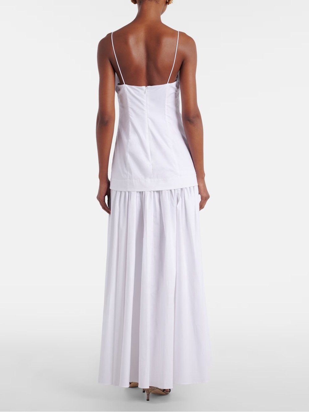Staud Ari White Maxi Dress/Gown - Picture 5 of 9